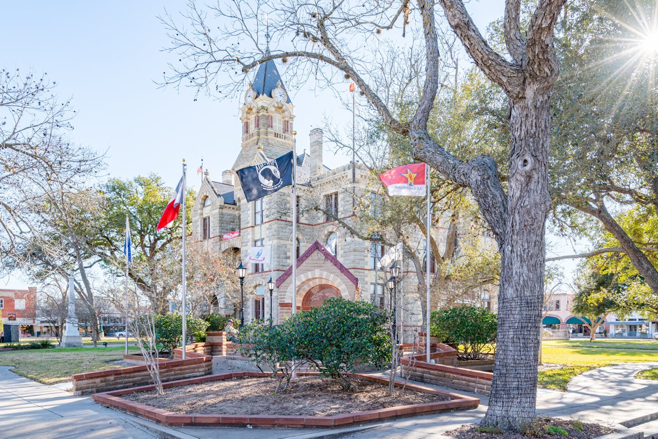 fayette county courthouse in courthouse square, one of the best things to do in la grange texas