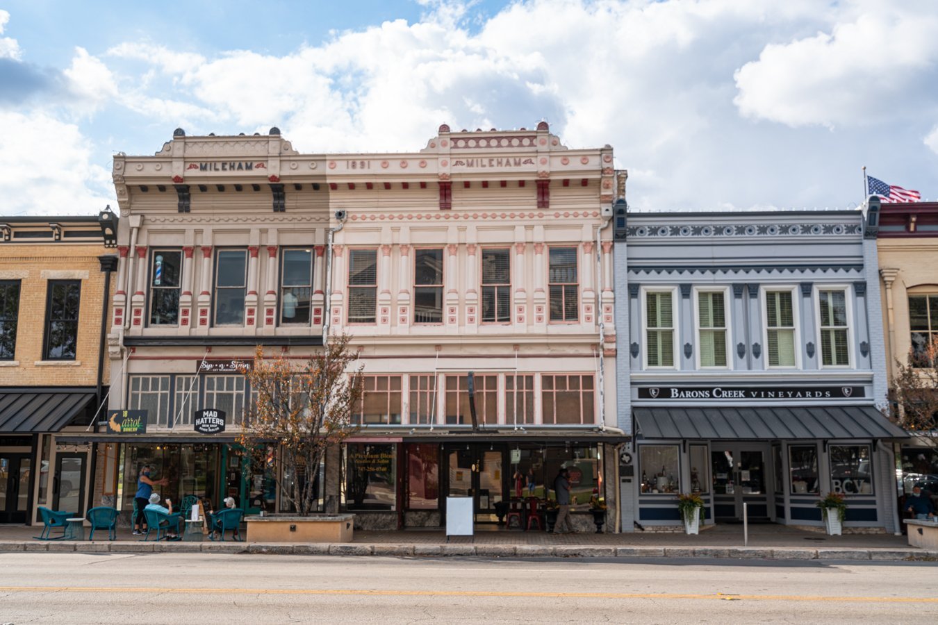 victorian buildings on georgetown square, one of the best things to do in georgetown tx